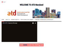 Tablet Screenshot of maryland.astd.org