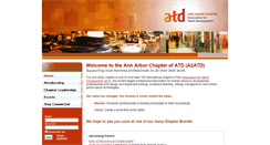 Desktop Screenshot of annarbor.astd.org