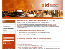 Tablet Screenshot of annarbor.astd.org